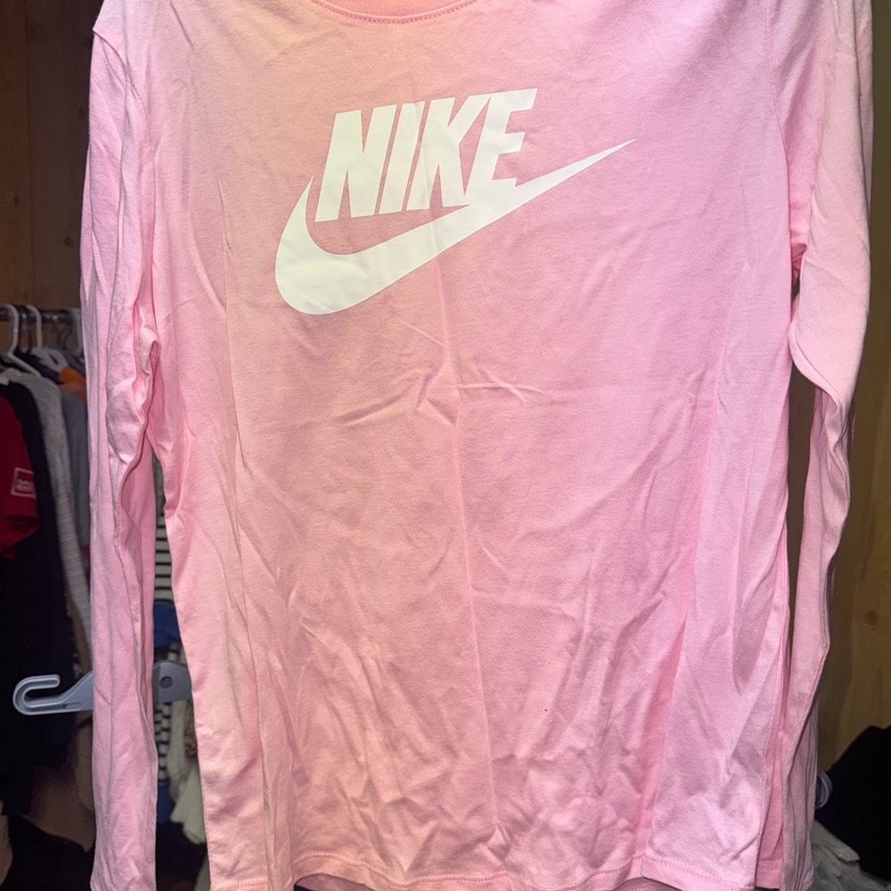 Nike Pink The Nike Tee Crewneck